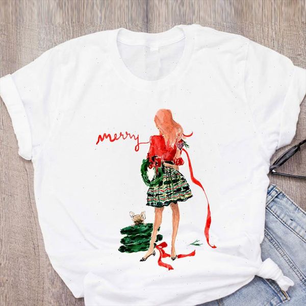 women graphic dog funny cute winter trend girl 90s clothes merry christmas print lady tees clothing female t shirt t shirt, White
women graphic dog funny cute winter trend girl 90s clothes merry christmas print lady tees clothing female t shirt t shirt, White