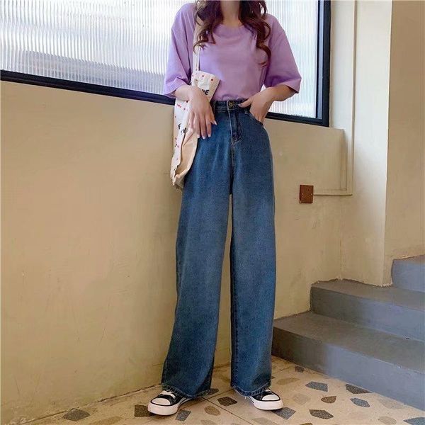 women's jeans 2021 blue demin trousers women high waist drop wide leg loose straight pants summer ladies sty
women's jeans 2021 blue demin trousers women high waist drop wide leg loose straight pants summer ladies sty