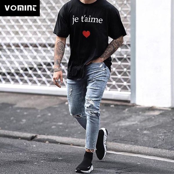 vomint men jeans new hole fashion men wear nine-point trousers pencil pants ripped casual solid classic straight denim designe1, Blue
vomint men jeans new hole fashion men wear nine-point trousers pencil pants ripped casual solid classic straight denim designe1, Blue