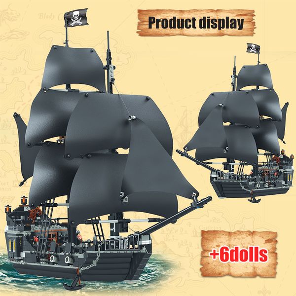 875pcs diy pirates of the caribbean building blocks toys compatiblethe black pearl ship toys for boys children girls 1008
875pcs diy pirates of the caribbean building blocks toys compatiblethe black pearl ship toys for boys children girls 1008