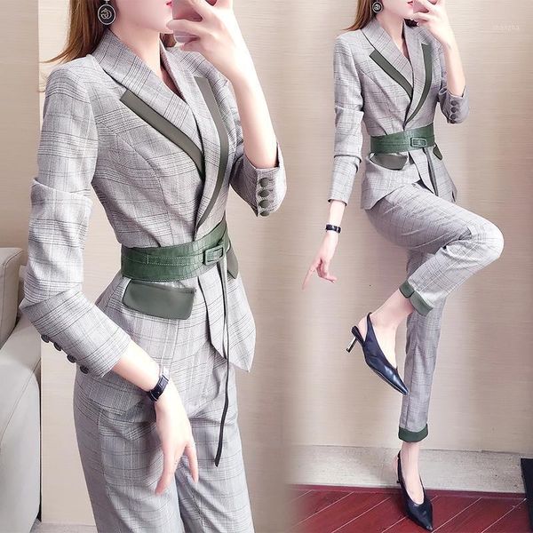 fashion plaid pant suits for women slim suit women suits blazer set autumn women's work suit two-piece womens set 2 pieces1, White;black
fashion plaid pant suits for women slim suit women suits blazer set autumn women's work suit two-piece womens set 2 pieces1, White;black