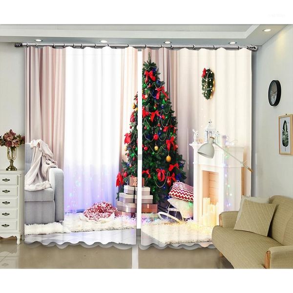 customed size 3d printed blackout curtains for living room christmas decoration curtains1 
customed size 3d printed blackout curtains for living room christmas decoration curtains1