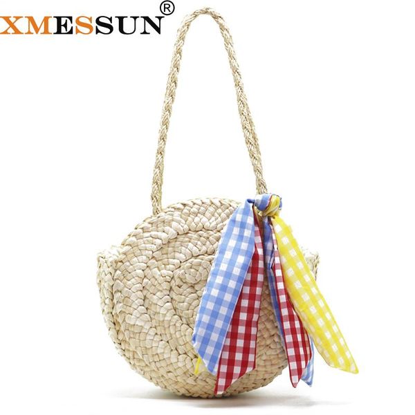 xmessun 2020 bohemian straw bags for women circle beach handbags summer vintage rattan bag handmade kintted travel bags e43
xmessun 2020 bohemian straw bags for women circle beach handbags summer vintage rattan bag handmade kintted travel bags e43