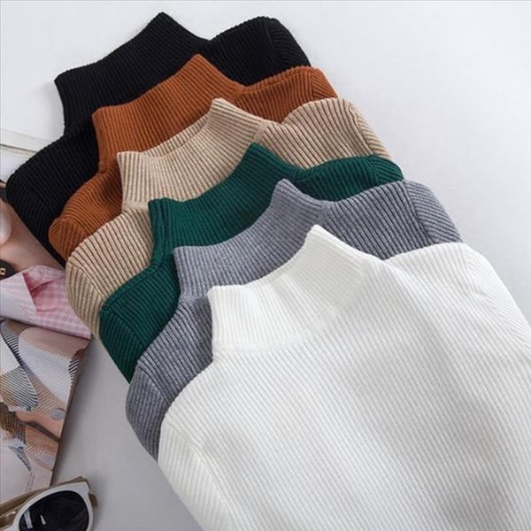 women sweater autumn winter women solid color slim turtleneck sweater knitted elastic jumper drop shipping high quality, White;black
women sweater autumn winter women solid color slim turtleneck sweater knitted elastic jumper drop shipping high quality, White;black