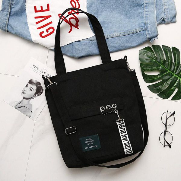 women letter canvas shoulder bags 2020 new zipper female students girls school bags handbags ladies fashion crossbody bag
women letter canvas shoulder bags 2020 new zipper female students girls school bags handbags ladies fashion crossbody bag
