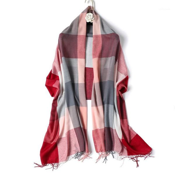 fashion 2020 brand cashmere scarf women foulard neck wrap hijab plaid femme soft bandana lady scarves tie poncho1, Blue;gray
fashion 2020 brand cashmere scarf women foulard neck wrap hijab plaid femme soft bandana lady scarves tie poncho1, Blue;gray