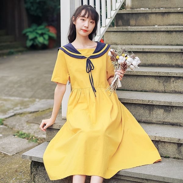 literary 2020 summer new navy collar mid length versatile literary women's 2020 summer new women's navy dress dress collar mid len, Black;gray
literary 2020 summer new navy collar mid length versatile literary women's 2020 summer new women's navy dress dress collar mid len, Black;gray