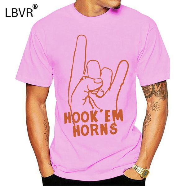 2020 summer cool men tee shirt hook em horns texas longhorns austin texas t-shirt funny t-shirt sport hooded sweatshirt hoodie