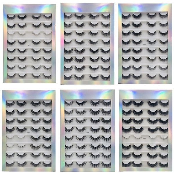 16 pairs false eyelashes book 3d 5d faux mink eyelashes handmade fluffy eye lashes mink lashes makeup thick fake eyelashes
16 pairs false eyelashes book 3d 5d faux mink eyelashes handmade fluffy eye lashes mink lashes makeup thick fake eyelashes