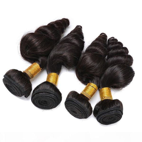 9a brazilian virgin hair loose wave 4 bundles lucky queen hair extensions brazilian hair double weft 100% unprocessed human weaves dyeable, Black
9a brazilian virgin hair loose wave 4 bundles lucky queen hair extensions brazilian hair double weft 100% unprocessed human weaves dyeable, Black