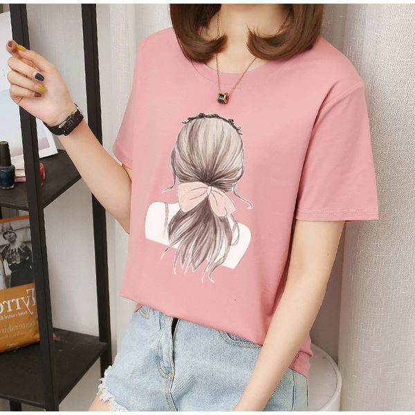 latest t-shirt women's 2021 new summer korean fashion round neck pleated short sleeve cl200a szim, White
latest t-shirt women's 2021 new summer korean fashion round neck pleated short sleeve cl200a szim, White