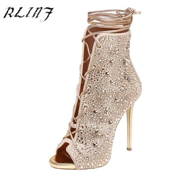 boots original intention super gorgeous women ankle peep toe thin high heels gold silver shoes woman plus us size 3-10.5, Black
boots original intention super gorgeous women ankle peep toe thin high heels gold silver shoes woman plus us size 3-10.5, Black