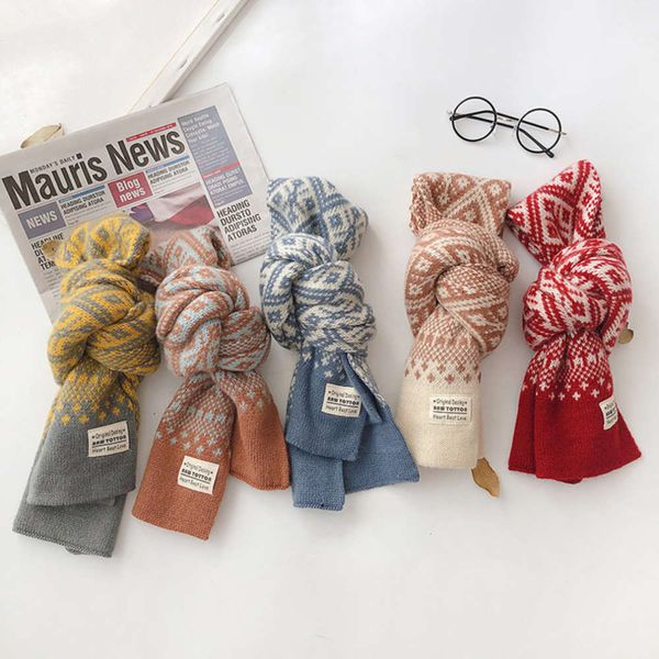korean children's versatile wool knitting warm boys and girls neckband fashion plaid baby winter long scarf, Red;brown
korean children's versatile wool knitting warm boys and girls neckband fashion plaid baby winter long scarf, Red;brown