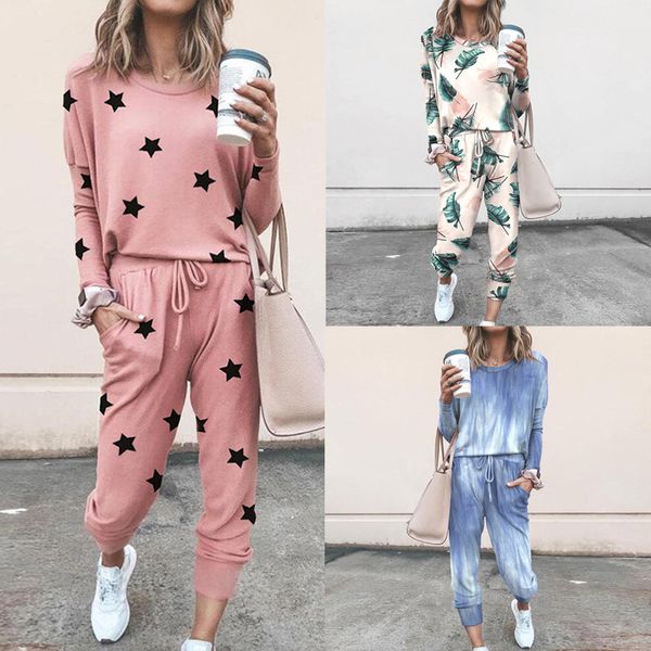 xuanccol 2 piece set tracksuit women printed flowers tie-dy two piece set and pants femme clothes long pants set lounge wear t200825, Gray
xuanccol 2 piece set tracksuit women printed flowers tie-dy two piece set and pants femme clothes long pants set lounge wear t200825, Gray