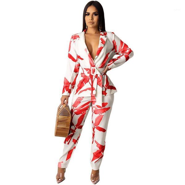 business two piece sets office lady women work elegant notched collar blazer and pant suits leaf print 2 piece outfits1, White;black
business two piece sets office lady women work elegant notched collar blazer and pant suits leaf print 2 piece outfits1, White;black