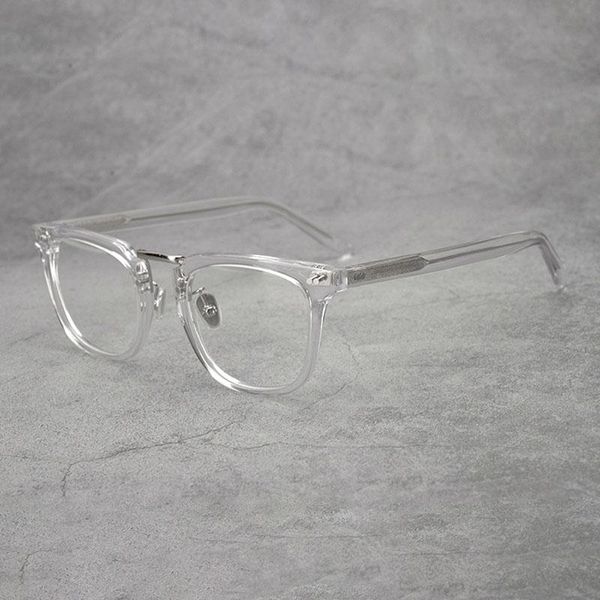 acetate square glasses frame men women vintage clear transparent lens eye glasses optical prescription eyeglasses frames eyewear, Black
acetate square glasses frame men women vintage clear transparent lens eye glasses optical prescription eyeglasses frames eyewear, Black