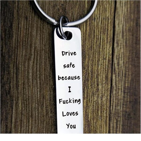 custom fashion keyring gifts engraved drive safe i need you here with me keychain couples boyfriend girlfriend jewelry k jllfys, Black 
custom fashion keyring gifts engraved drive safe i need you here with me keychain couples boyfriend girlfriend jewelry k jllfys, Black