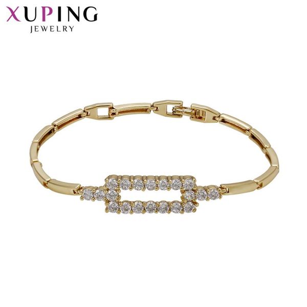 xuping fashion bracelets light yellow gold color plated popular design bracelets for women jewelry christmas gifts 72020, Black
xuping fashion bracelets light yellow gold color plated popular design bracelets for women jewelry christmas gifts 72020, Black
