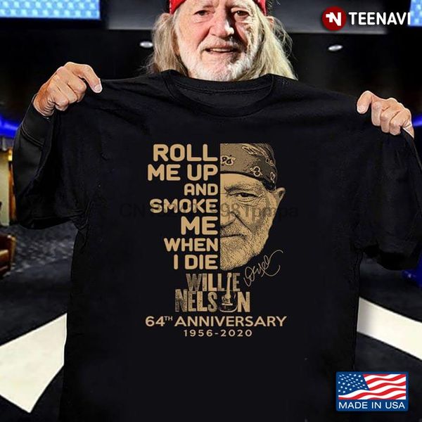 men t shirt roll me up and smoke me when i die willie nelson 64th anniversary 1956-2020 tshirts sport hooded sweatshirt hoodie
men t shirt roll me up and smoke me when i die willie nelson 64th anniversary 1956-2020 tshirts sport hooded sweatshirt hoodie