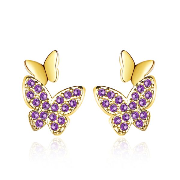 ed899 butterfly earrings heart-shaped earrings short earrings japanese and korean style fashion sweet, Golden
ed899 butterfly earrings heart-shaped earrings short earrings japanese and korean style fashion sweet, Golden