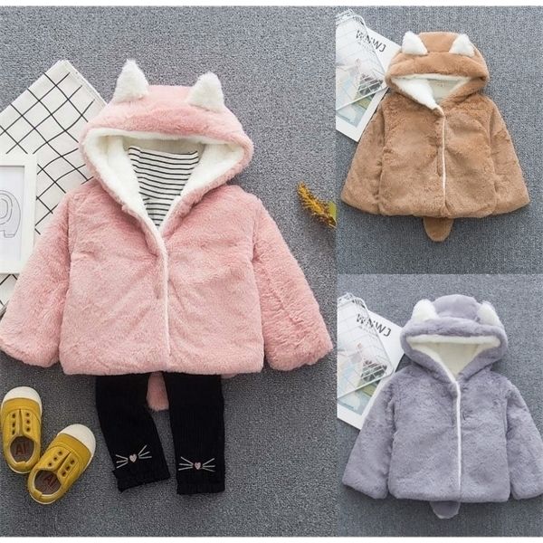 2019 autumn winter boy girl coat solid cute ear hooded jacket plush warm outwear kids baby clothing 1029, Blue;gray
2019 autumn winter boy girl coat solid cute ear hooded jacket plush warm outwear kids baby clothing 1029, Blue;gray