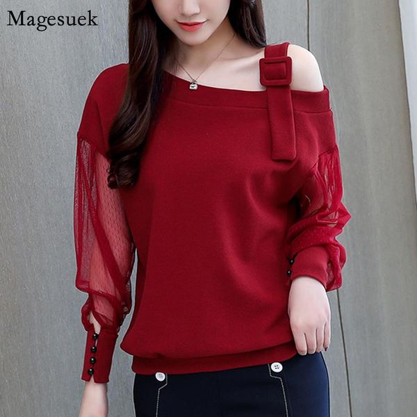 autumn cotton women blouses solid off shoulder long sleeve lace shirts for women casual pullovers blouse mujer 1224 40, White
autumn cotton women blouses solid off shoulder long sleeve lace shirts for women casual pullovers blouse mujer 1224 40, White