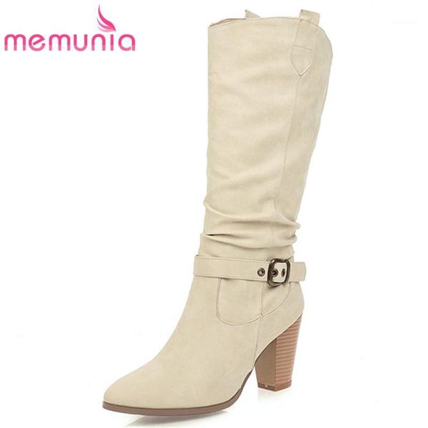 memunia 2020 new arrival knee high boots women buckle high heels autumn winter boots european style fashion casual shoes woman1, Black
memunia 2020 new arrival knee high boots women buckle high heels autumn winter boots european style fashion casual shoes woman1, Black