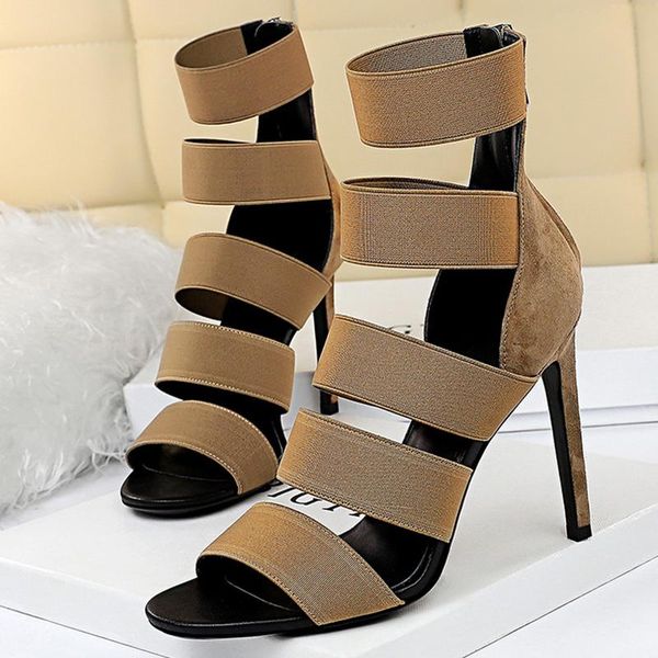 2021 summer designer women .5cm stripper high heels party sandals elastic band stiletto heels sandals large size lady shoes, Black
2021 summer designer women .5cm stripper high heels party sandals elastic band stiletto heels sandals large size lady shoes, Black
