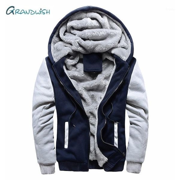 men's down & parkas grandwish winter parka men plus velvet warm windproof coats mens large size hooded jackets casaco masculino men, Black
men's down & parkas grandwish winter parka men plus velvet warm windproof coats mens large size hooded jackets casaco masculino men, Black