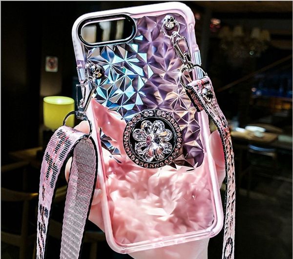 phone strap+diamond kickstand holder tpu jelly pattern phone case/protective sheath for iphone 11pro/8/7/6/xs
phone strap+diamond kickstand holder tpu jelly pattern phone case/protective sheath for iphone 11pro/8/7/6/xs