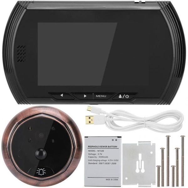 4.3inch смарт телезритель двери hd цвета экрана 1.3mp 140 градусов широкоугольным angl видео камеры дверной ик ночного видения ик home secur
4.3inch смарт телезритель двери hd цвета экрана 1.3mp 140 градусов широкоугольным angl видео камеры дверной ик ночного видения ик home secur