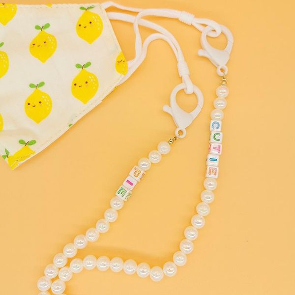 handmade letter beaded children's cute mask chain strap necklace fashion women sunglasses strap glasses accessories h bbytzi
handmade letter beaded children's cute mask chain strap necklace fashion women sunglasses strap glasses accessories h bbytzi