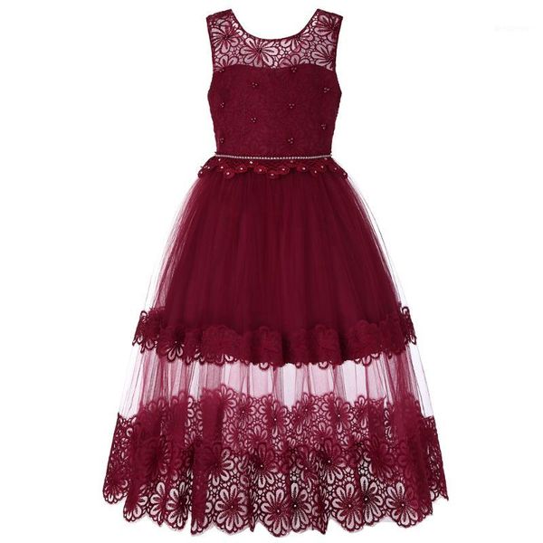 baohulu 5-14 years kids dress for girls wedding tulle lace long girl dress elegant princess party pageant formal gown for teens1, Black;red
baohulu 5-14 years kids dress for girls wedding tulle lace long girl dress elegant princess party pageant formal gown for teens1, Black;red