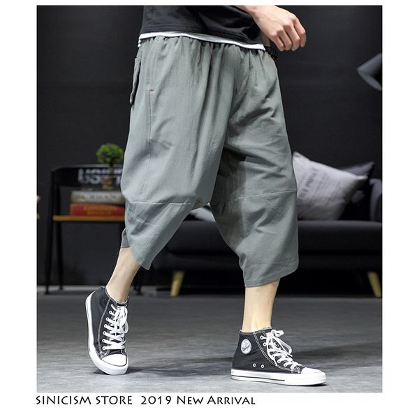 sinicism store men cotton linen harem pants mens japanese streetwear harajuku joggers pants male vintage baggy sweatpants 201109, Black
sinicism store men cotton linen harem pants mens japanese streetwear harajuku joggers pants male vintage baggy sweatpants 201109, Black