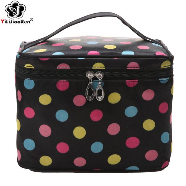 fashion dot cosmetic case large capacity make up bags 
fashion dot cosmetic case large capacity make up bags