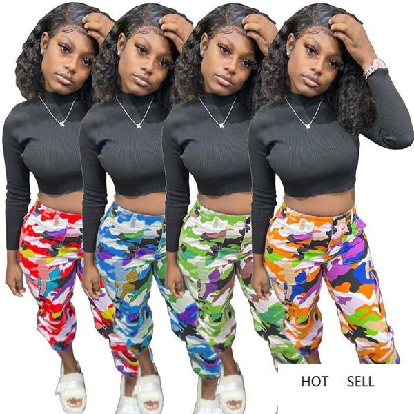 camouflage cargo pants womens designer capris harem high street fashion women slim trousers with pockets, Black;white
camouflage cargo pants womens designer capris harem high street fashion women slim trousers with pockets, Black;white
