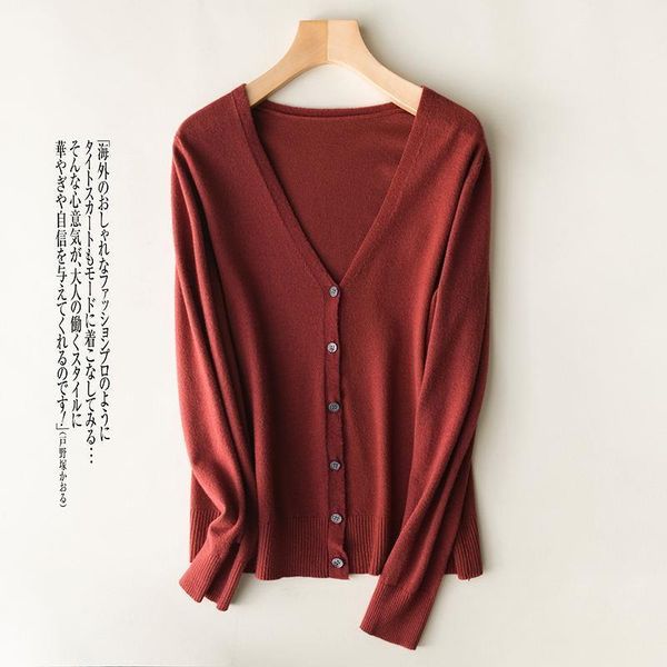 new sweater cashmere sweater women cardigan knitted sweater coat long sleeve crochet female casual solid v neck woman cardigans, White;black
new sweater cashmere sweater women cardigan knitted sweater coat long sleeve crochet female casual solid v neck woman cardigans, White;black