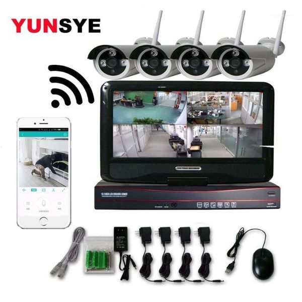 systems yunsye 4ch 2mp 1080p wireless nvr kit 10 'lcd hd outdoor security ip camera video surveillance wifi cctv system1
systems yunsye 4ch 2mp 1080p wireless nvr kit 10 'lcd hd outdoor security ip camera video surveillance wifi cctv system1