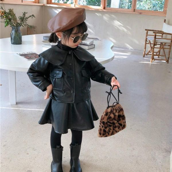 2020 autumn winter new arrival girls longs sleeve 2 pieces suit coat+skirt kids korean design sets kids clothing1, White
2020 autumn winter new arrival girls longs sleeve 2 pieces suit coat+skirt kids korean design sets kids clothing1, White