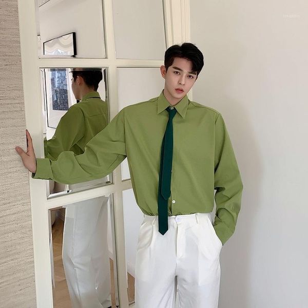 men's casual shirts 2021 spring and summer harajuku korean version of ins trend loose green long-sleeved shirt comfortable -xl send ti, White;black
men's casual shirts 2021 spring and summer harajuku korean version of ins trend loose green long-sleeved shirt comfortable -xl send ti, White;black