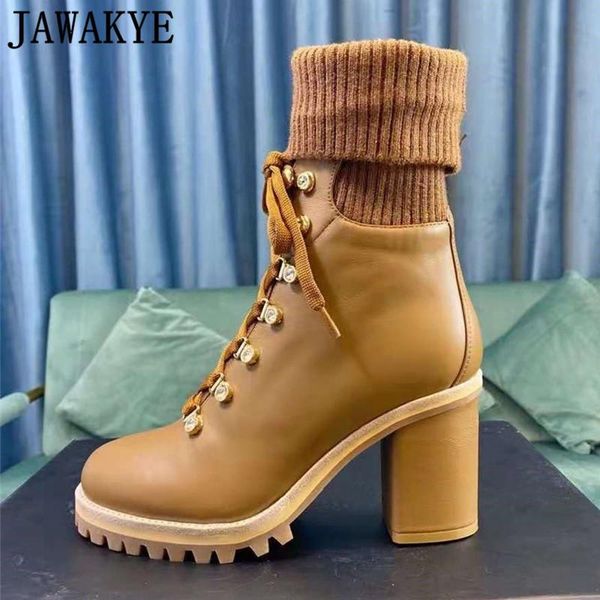 real leather boots women winter shoes chunky heel round toe lace up short boots british style thick sole women shoes, Black
real leather boots women winter shoes chunky heel round toe lace up short boots british style thick sole women shoes, Black