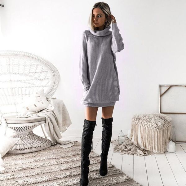 casual dresses estenala long sleeve elegant tunic sweater dress women party bodycon turtleneck mini slim knitted warm winter, Black;gray
casual dresses estenala long sleeve elegant tunic sweater dress women party bodycon turtleneck mini slim knitted warm winter, Black;gray