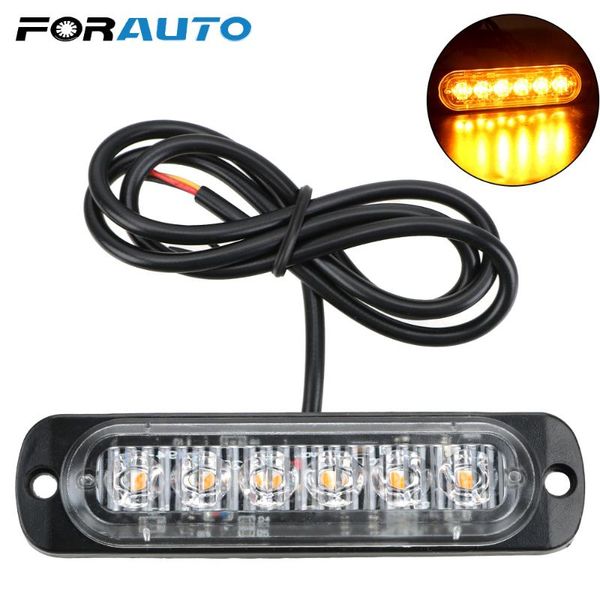 forauto off road suv auto car boat truck 12-24v warning light 18w universal strobe lamp 6 led signal light ultra-thin
forauto off road suv auto car boat truck 12-24v warning light 18w universal strobe lamp 6 led signal light ultra-thin