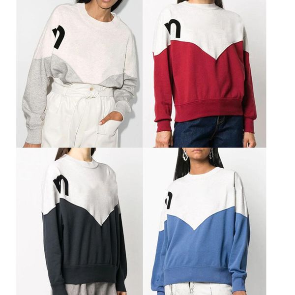letter print ladies sweatshirt o-neck long sleeve casual wild contrast stitching lady sweatshirt pullover 201030, Black
letter print ladies sweatshirt o-neck long sleeve casual wild contrast stitching lady sweatshirt pullover 201030, Black