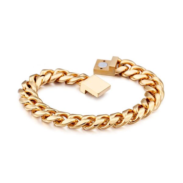 coose color gold punk нержавеющая сталь curr link цепочка мужской очаровательный браслет 12 мм 9 дюймов, Black
coose color gold punk нержавеющая сталь curr link цепочка мужской очаровательный браслет 12 мм 9 дюймов, Black