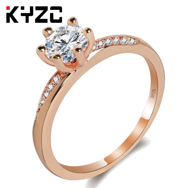 hand ornaments the popular six-claw diamond ring couple's wedding ring bronze ornaments in europe and america, Golden;silver
hand ornaments the popular six-claw diamond ring couple's wedding ring bronze ornaments in europe and america, Golden;silver