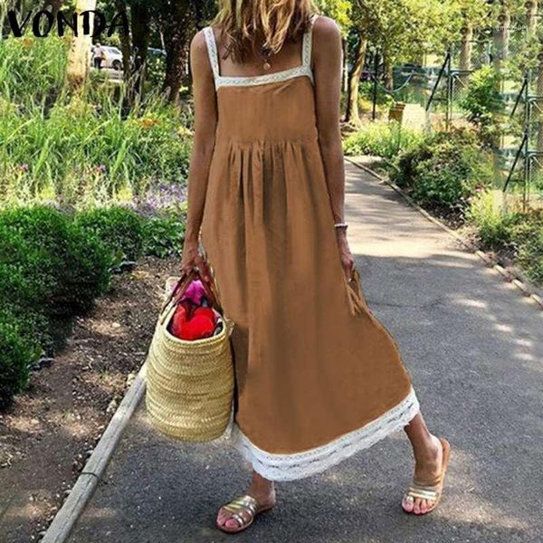 casual dresses plus size summer sundress women sleeveless beach dress vonda 2021 vinatge square collar party long vestidos1, Black;gray
casual dresses plus size summer sundress women sleeveless beach dress vonda 2021 vinatge square collar party long vestidos1, Black;gray