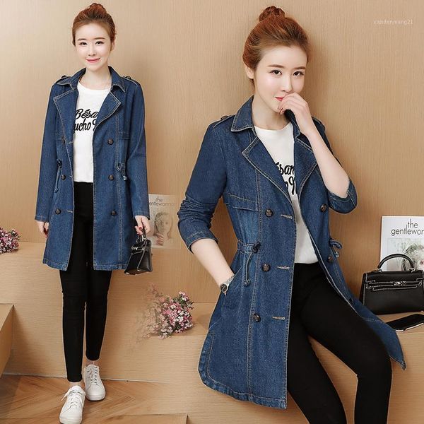women's jackets autumn est casual large size 5xl medium long denim jacket coat women plus 4xl loose jeans coats cowboy outerwear1, Black;brown
women's jackets autumn est casual large size 5xl medium long denim jacket coat women plus 4xl loose jeans coats cowboy outerwear1, Black;brown