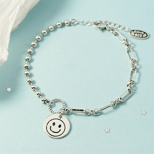 korean east bracelet gate jewelry letter smile smile face round card bracelet female net red with all kinds of sweet students ytrj5, Golden;silver
korean east bracelet gate jewelry letter smile smile face round card bracelet female net red with all kinds of sweet students ytrj5, Golden;silver