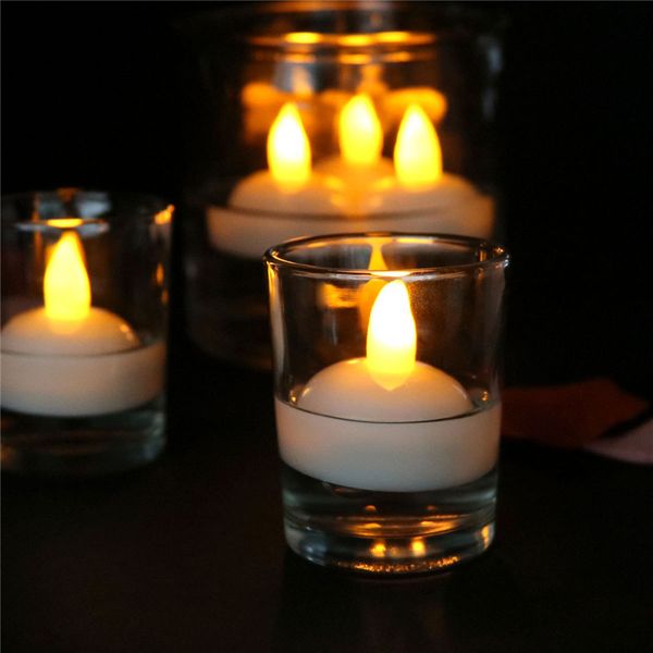 12pcs flameless waterproof candle lamp float on water led plastic floating tea lights battery operated party decor
12pcs flameless waterproof candle lamp float on water led plastic floating tea lights battery operated party decor